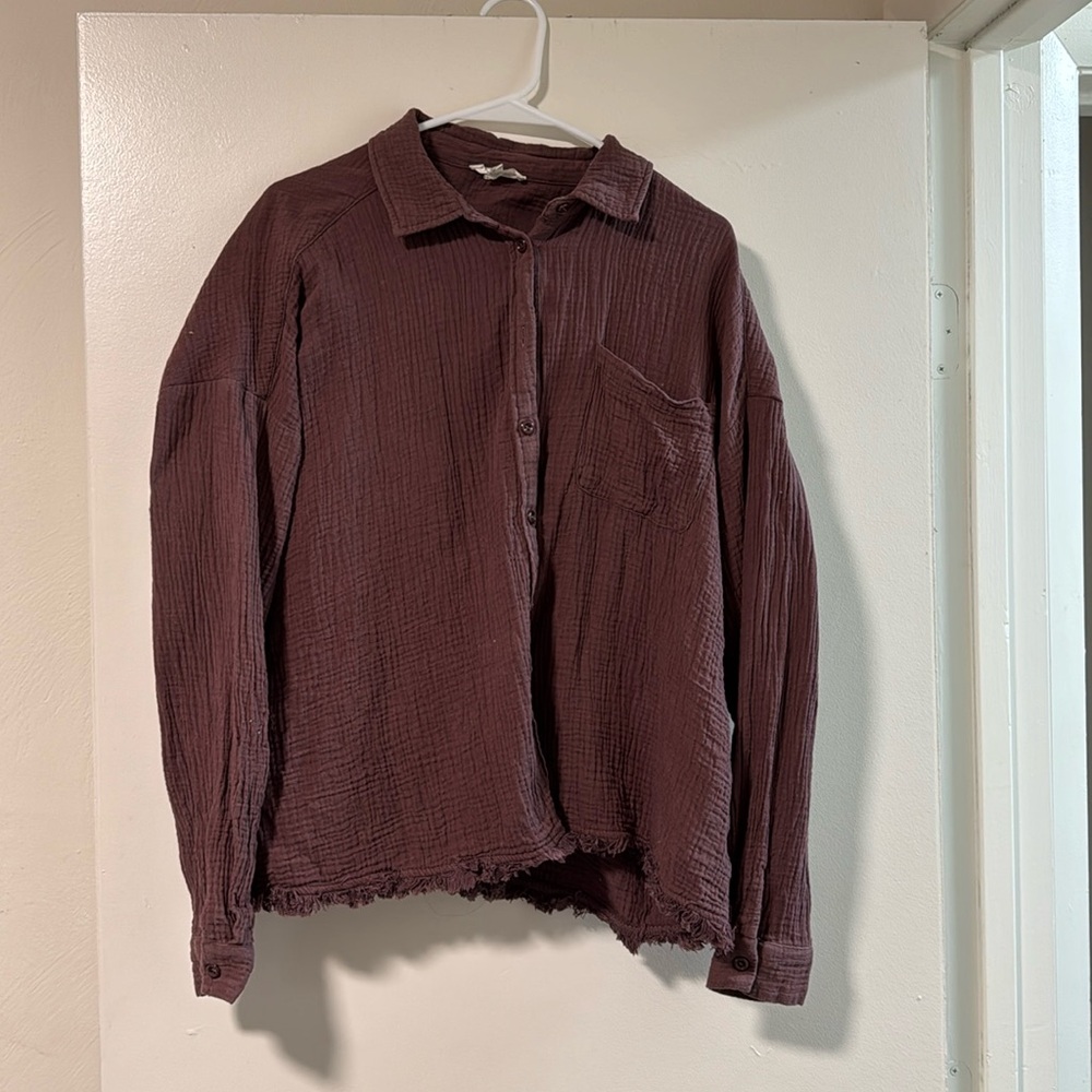 Long sleeve button down